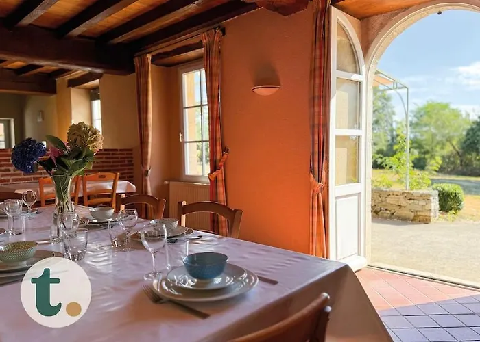 Tranquiloue - Maison De Charme A La Campagne - Puydufou Dom wakacyjny