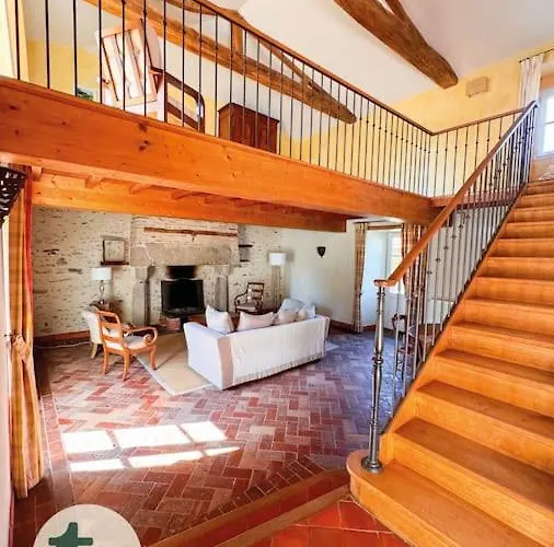 Dom wakacyjny Tranquiloue - Maison De Charme A La Campagne - Puydufou *